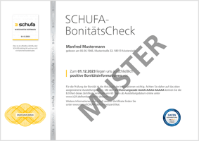 SCHUFA-BonitätsCheck